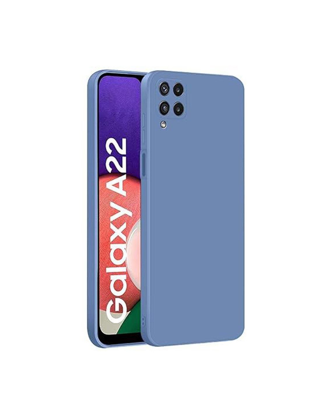 LIRAMARK Solid Samsung Galaxy A22 4G / M22 4G / F22 4G Back Case Mobile Accessories