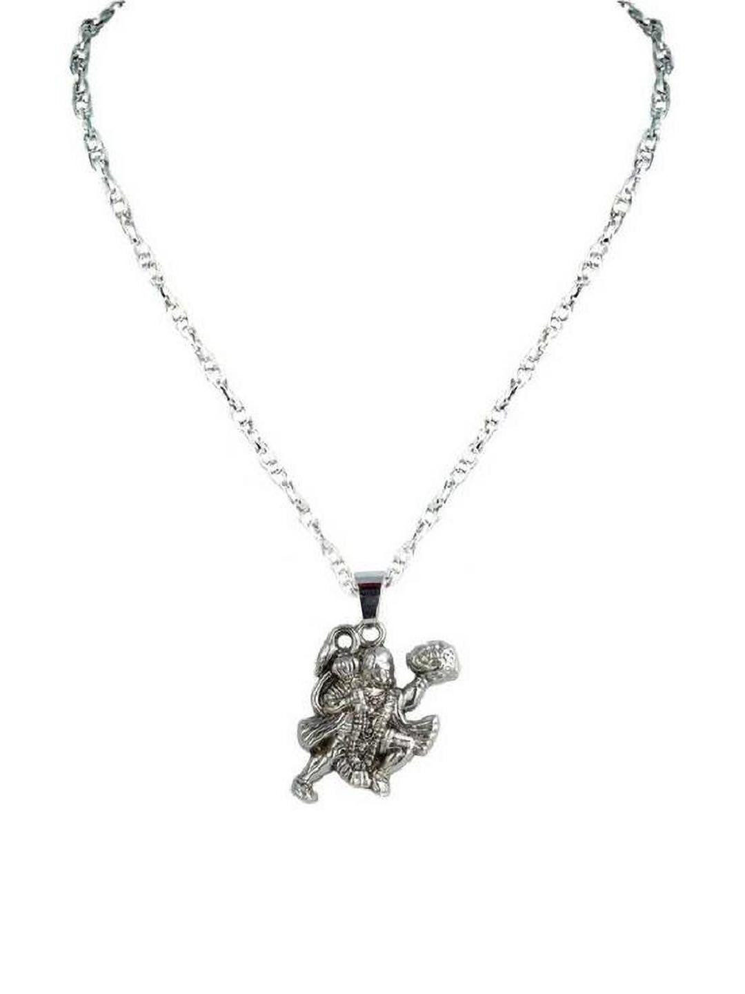 RAVIOUR LIFESTYLE Lord Hanuman Pendant with Chain