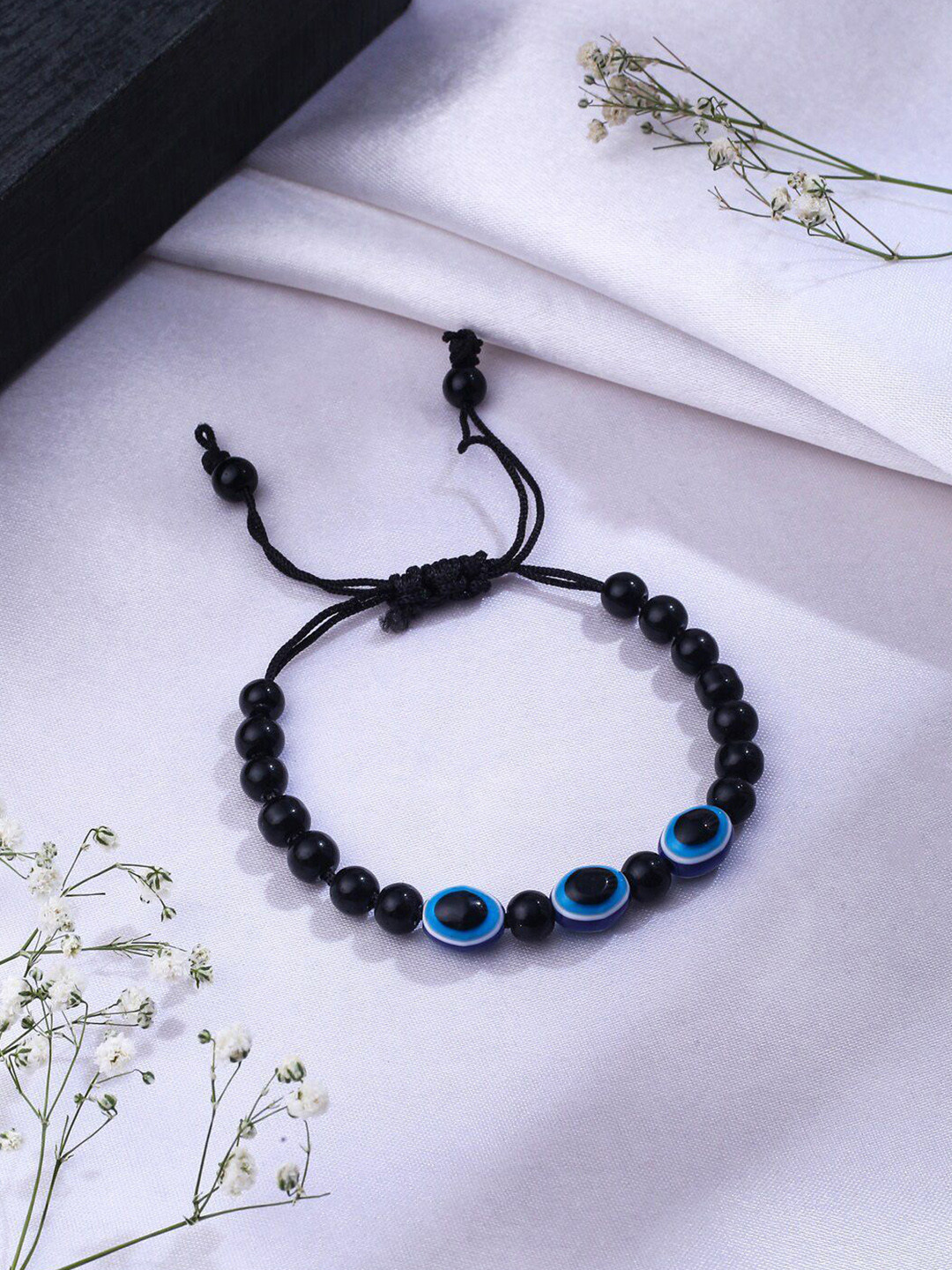 Anouk Unisex Evil Eye Unisex Black Thread Braclet