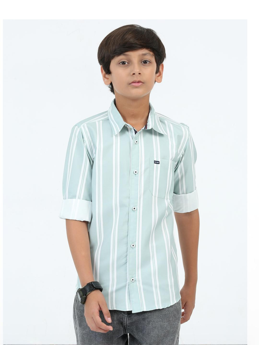 Rocket Science Boys Striped Casual Shirt
