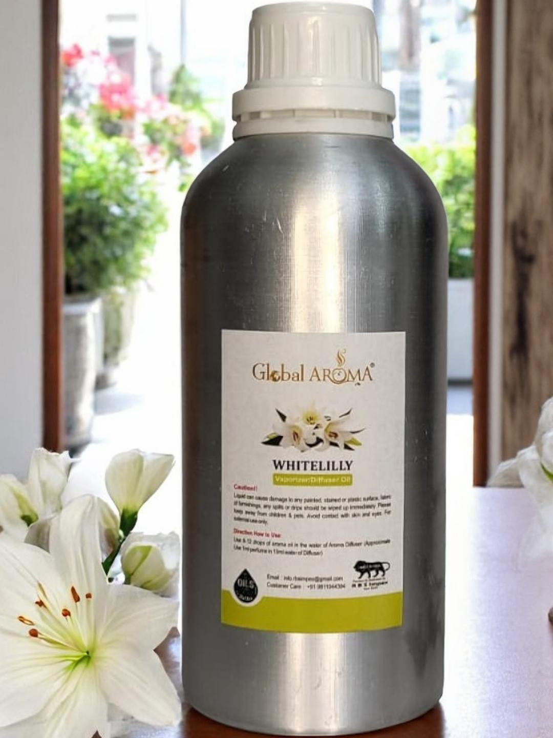 GLOBAL AROMA White Lily 250ML Diffuser Oil