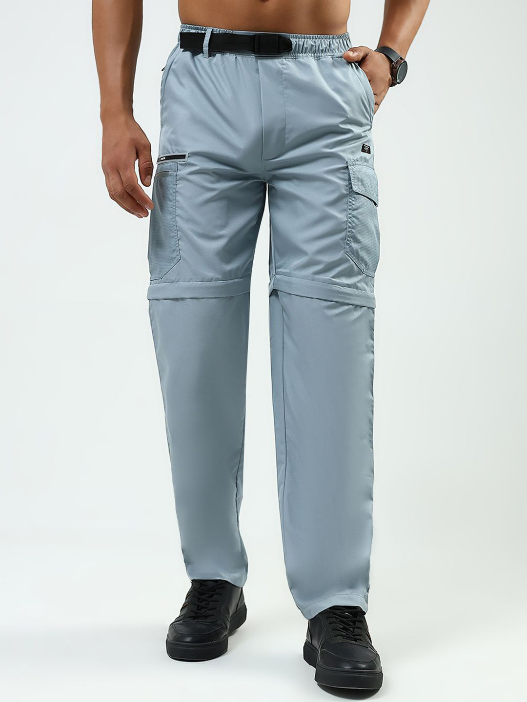 Monte Carlo Men Mid-Rise Relexed Fit Cotton Cargos