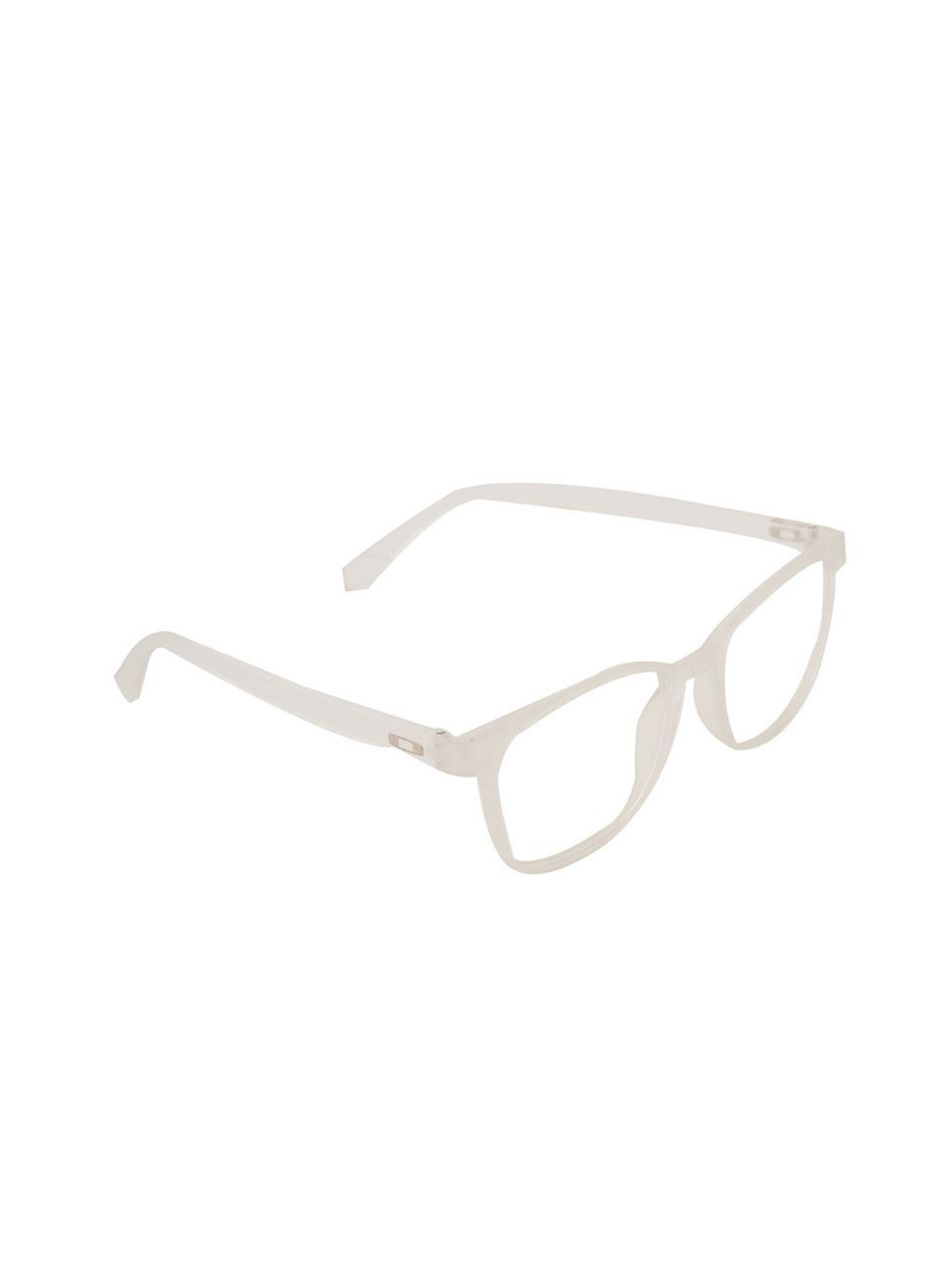 BAYBERRY Unisex Rectangle Sunglasses with UV Protected Lens DGN 1131 White