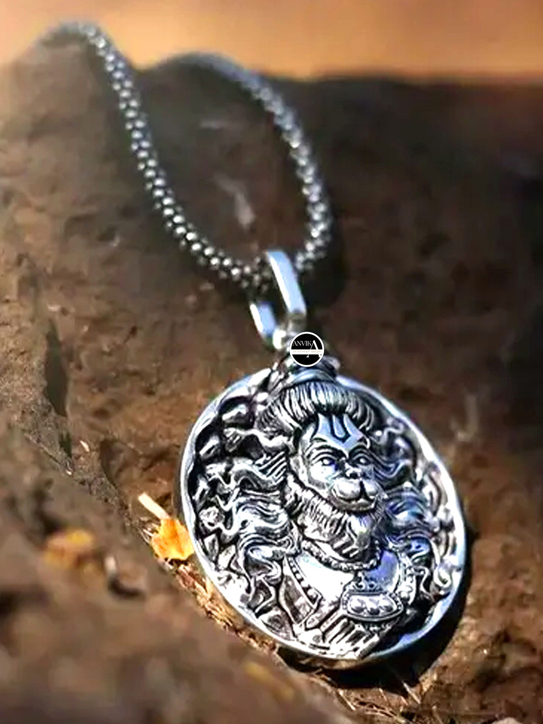 J.S ENTERPRISES Oval Pendants