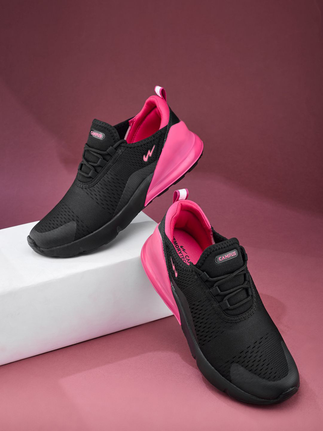 Campus Women CRAPE Lace-Ups Running Non-Marking Shoes