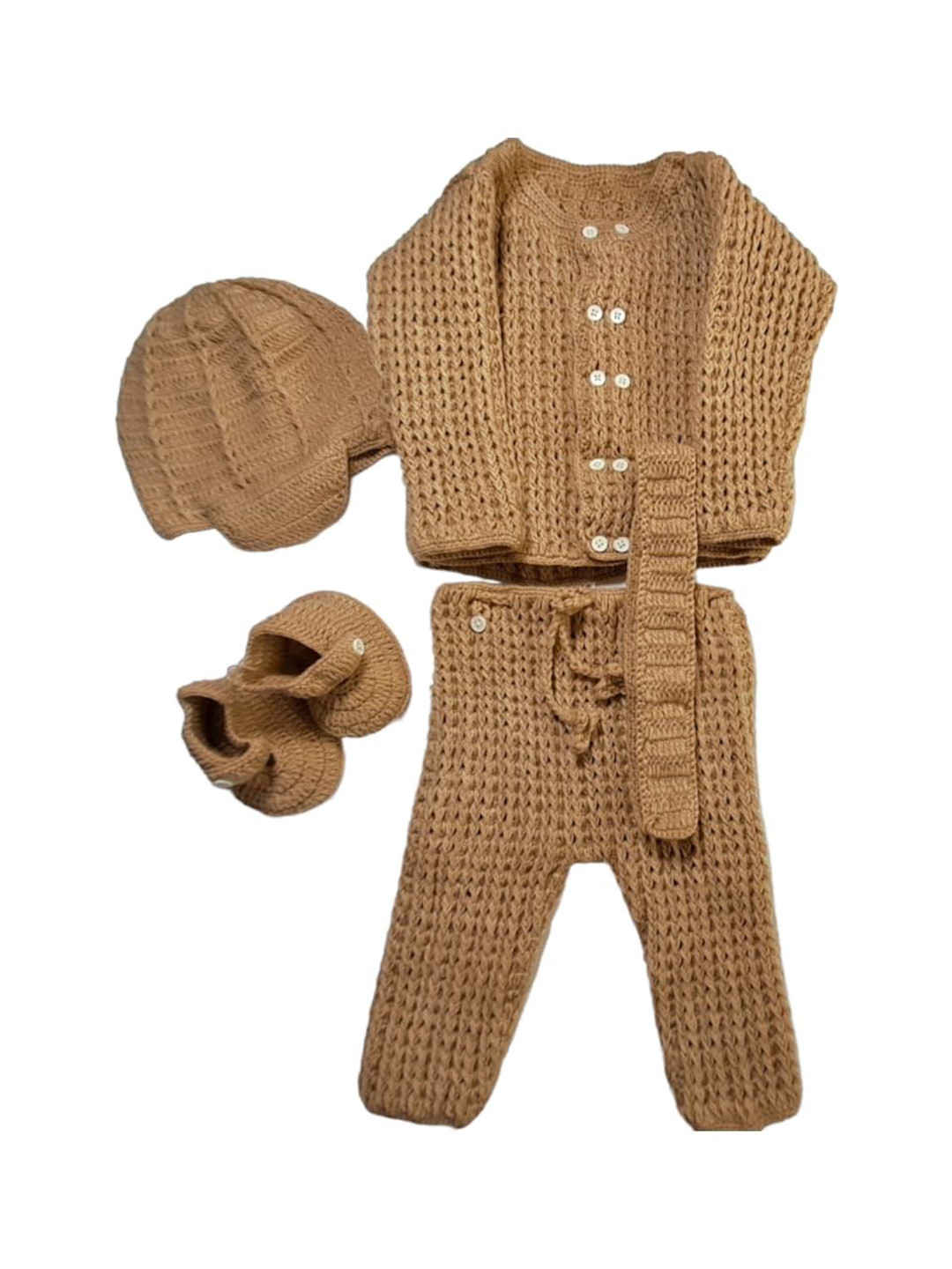 LITTLE CROCHE CREATIONS Infant Kids Baby Apparel Gift Set