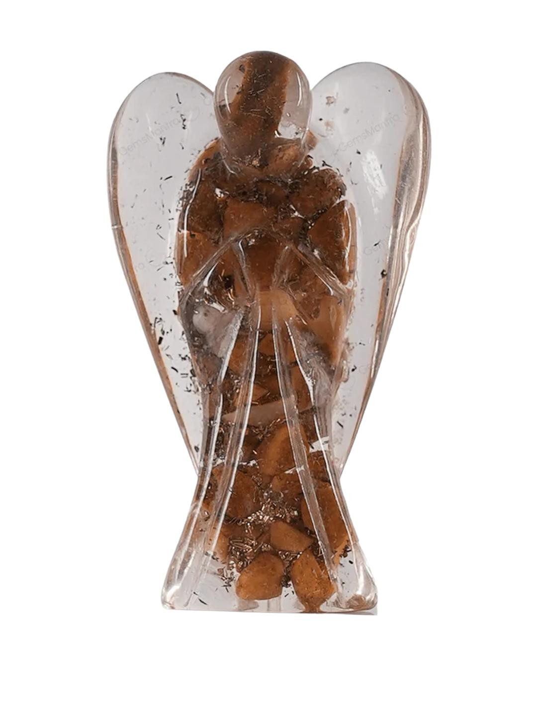 Gemsmantra Yellow Aventurine Orgonite Angel/Orgone Angel