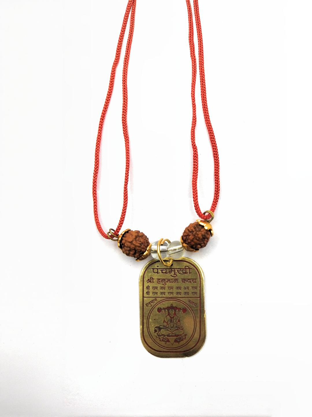 RAVIOUR LIFESTYLE Rudraksha and Stones Pendants with Chains