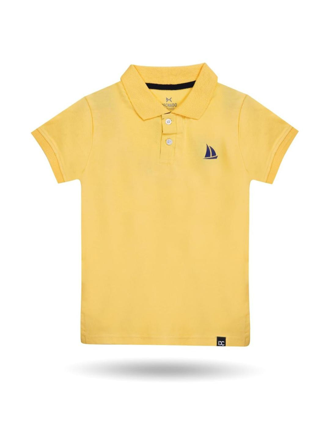 Dechado Boys Yellow Tshirts