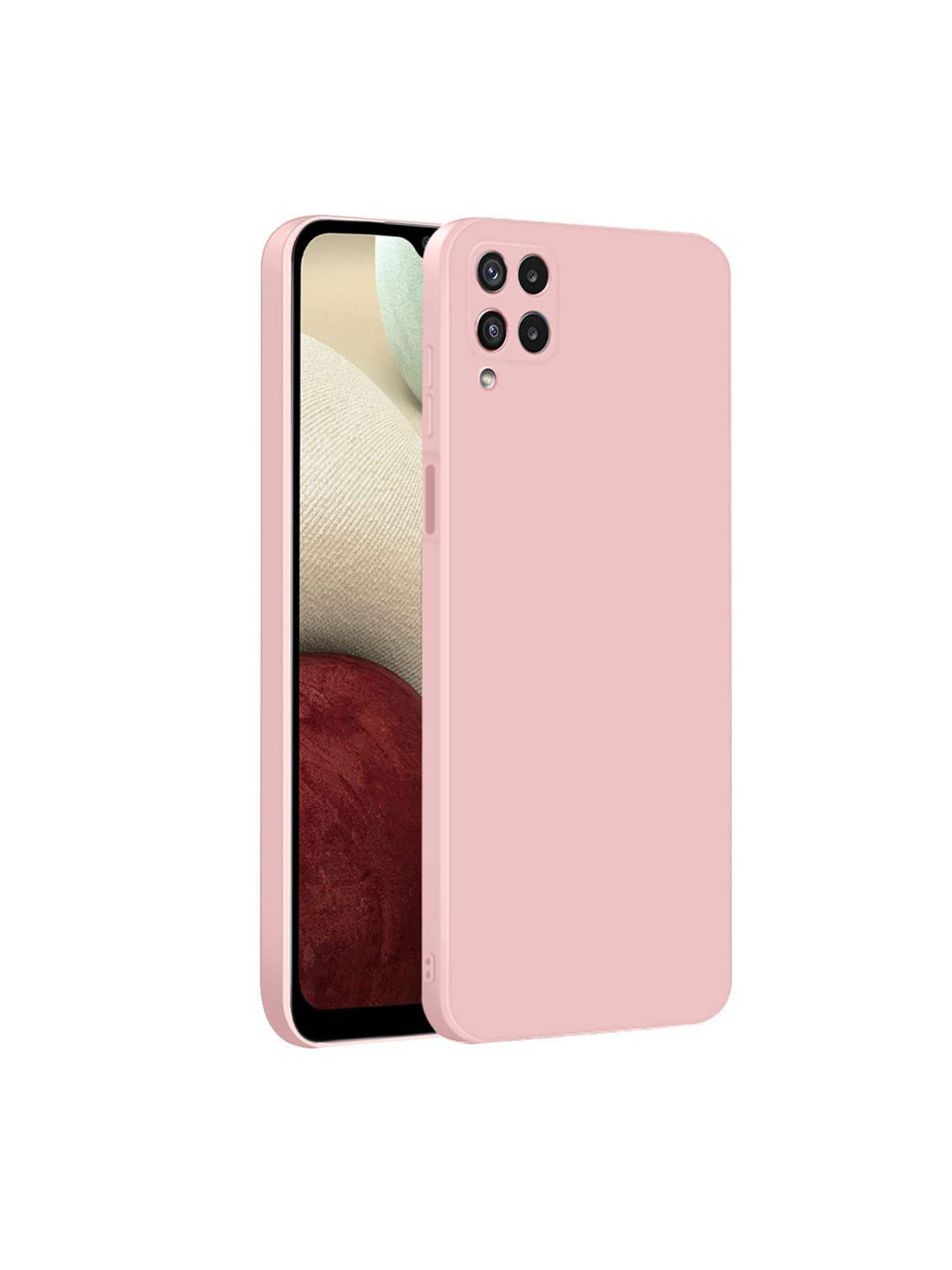 LIRAMARK Unisex Samsung Galaxy A12 & M12 Impact Resistant Shockproof Back Case