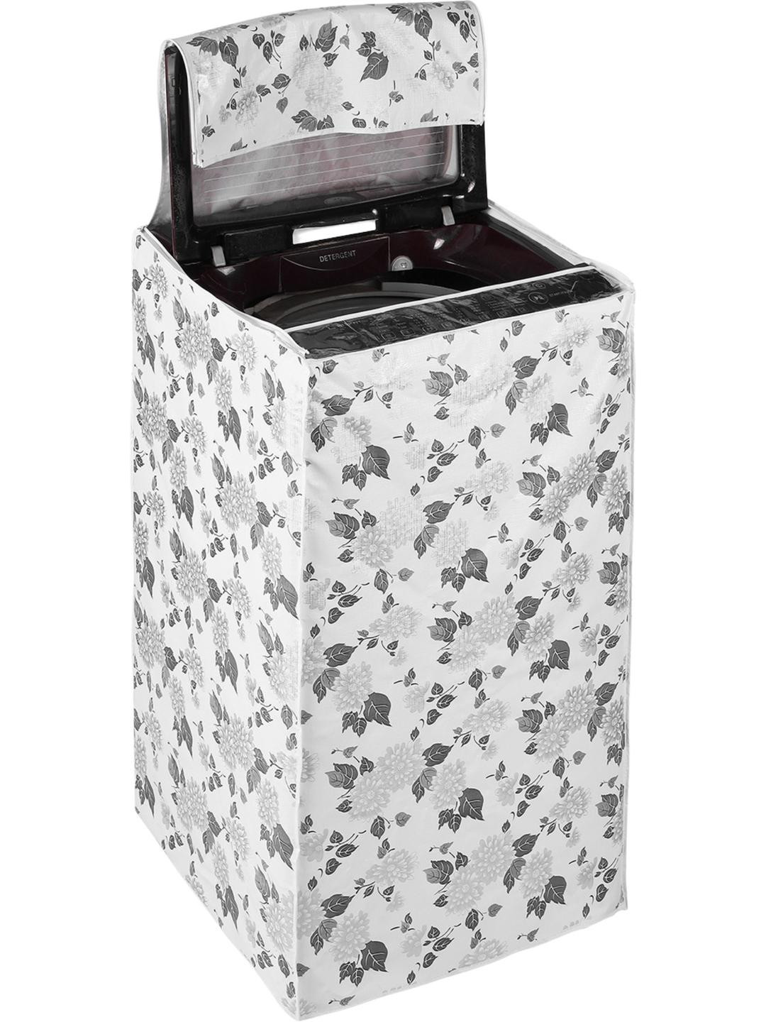 AMPEREUS Black & White Top Load  Washing Machine covers