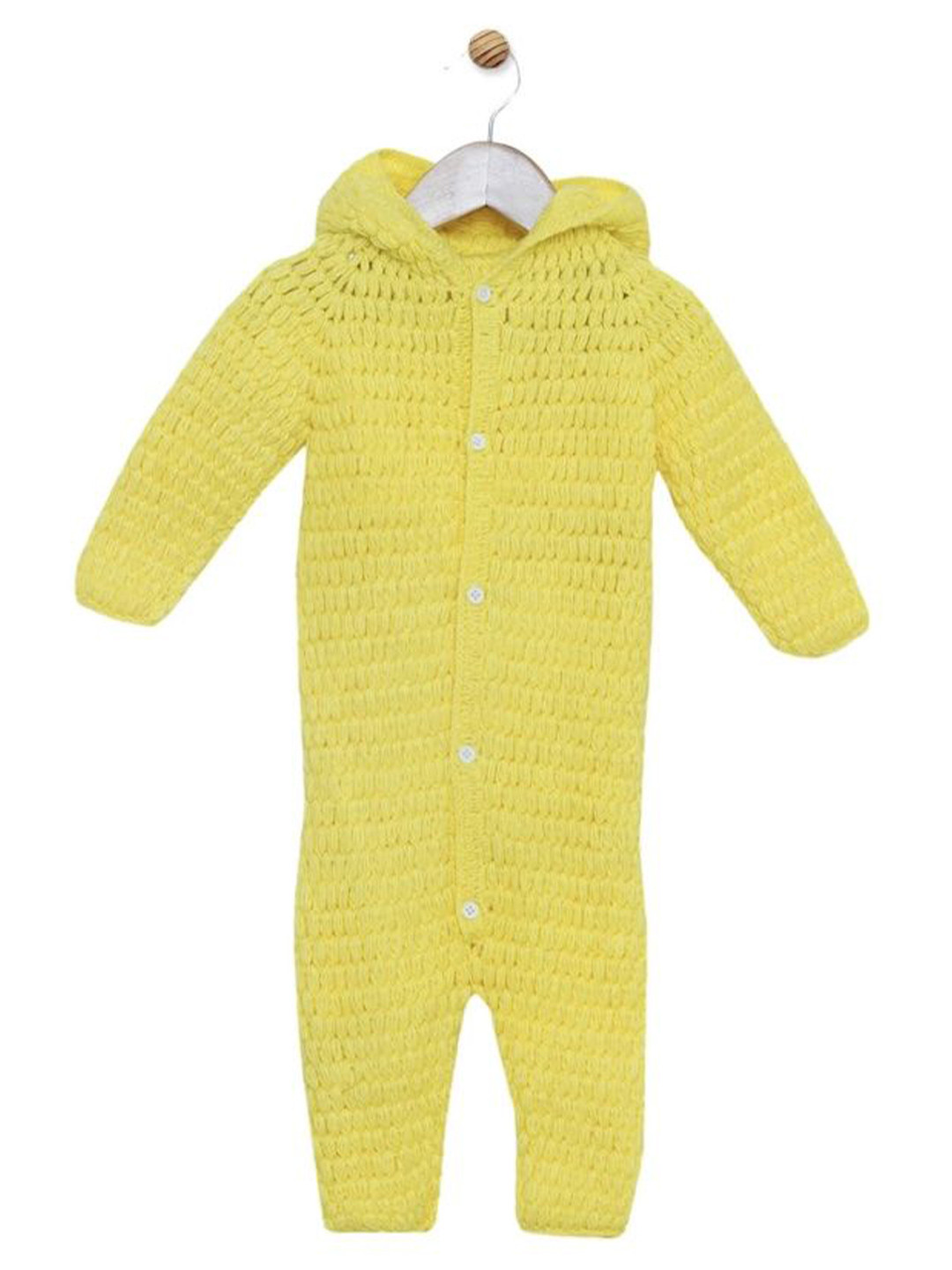 LITTLE CROCHE CREATIONS Kids Self Design Basic Jumpsuit