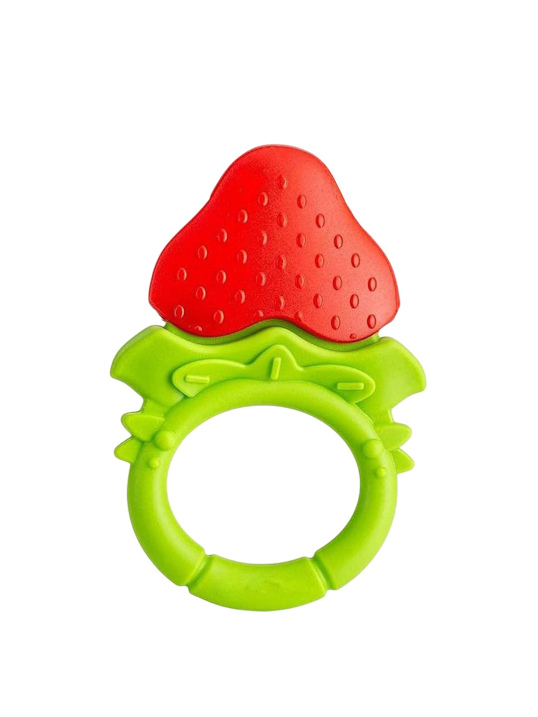 Joy Buzz Food Grade Silicone Strawberry Baby Teether