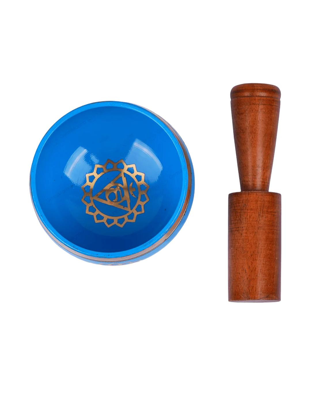 Gemsmantra Throat Chakra Singing Bowl