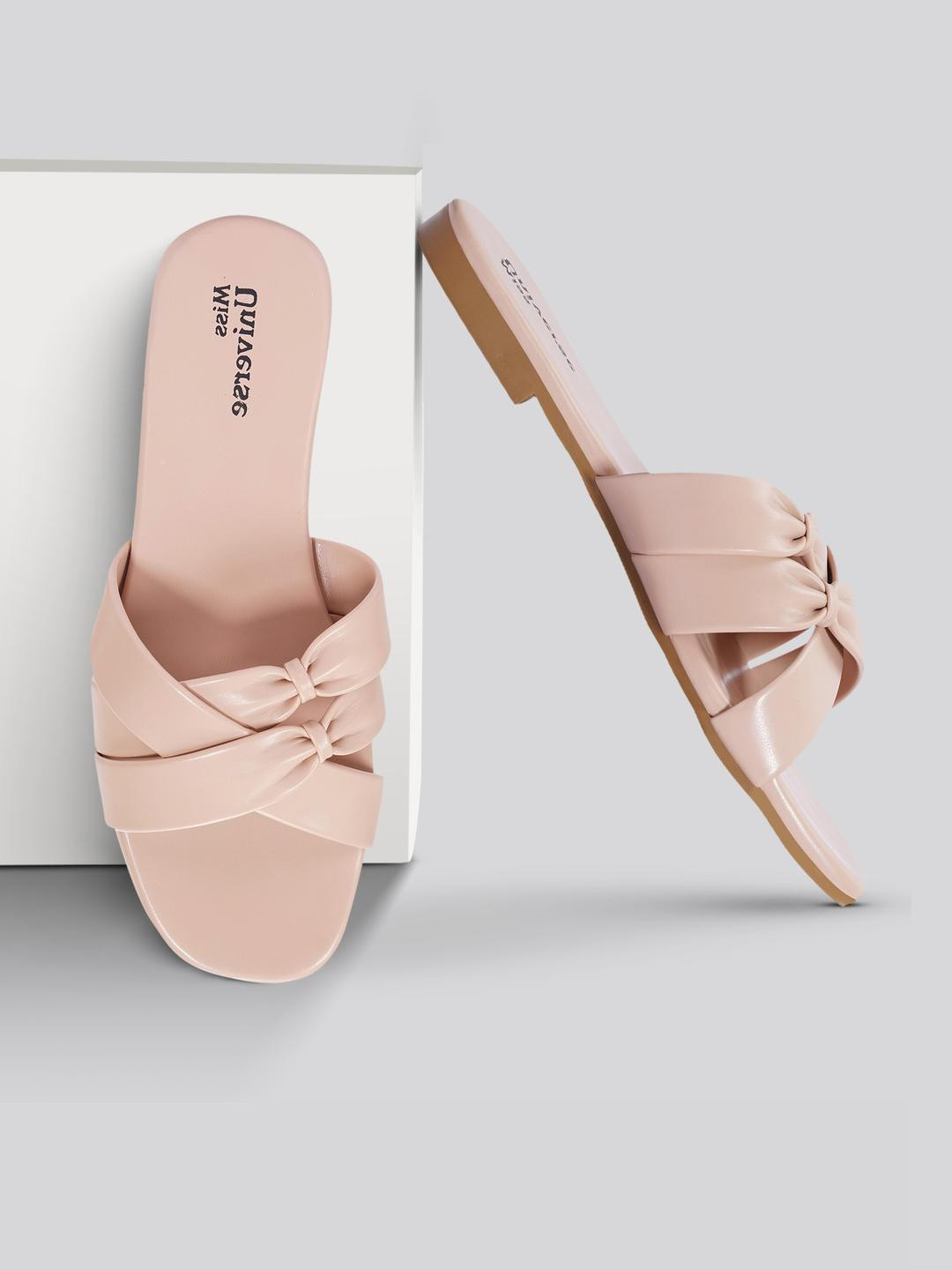 Miss Universe Women Pink Sandals