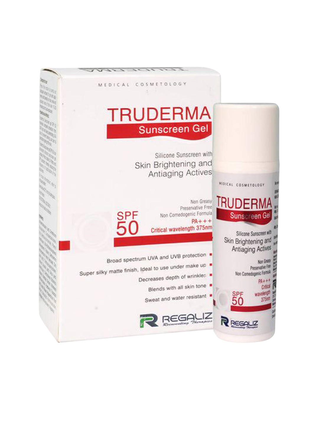 REGALIZ Truderma Sunscreen Zinc Oxide Gel - 50 g