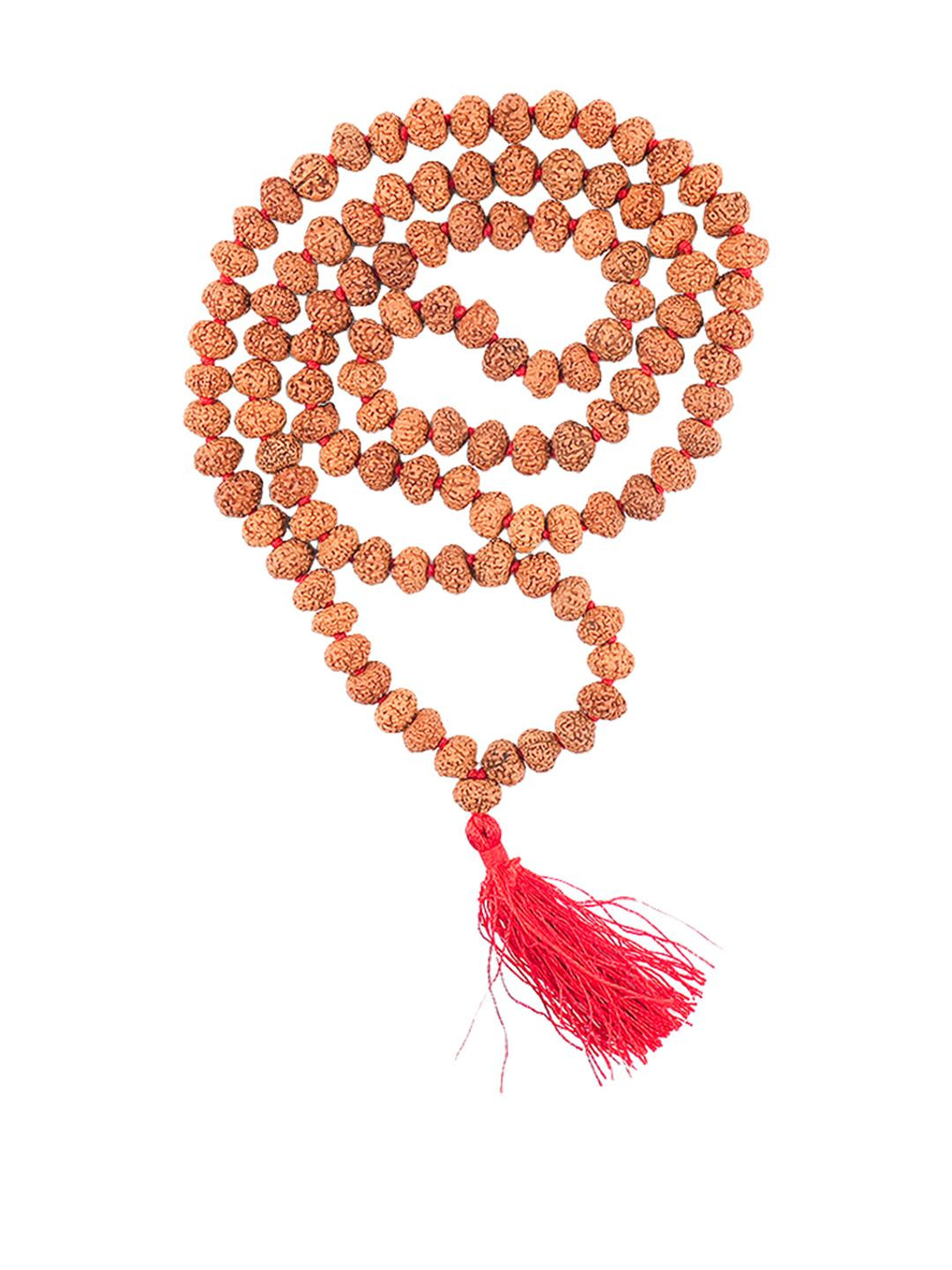 Gemsmantra Unisex 7 Mukhi Rudraksha Mala