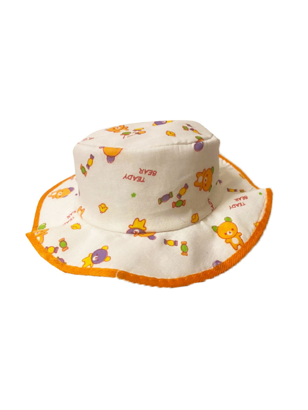 BAESD Kids Cotton Teddy Bear Printed Bowler Hat