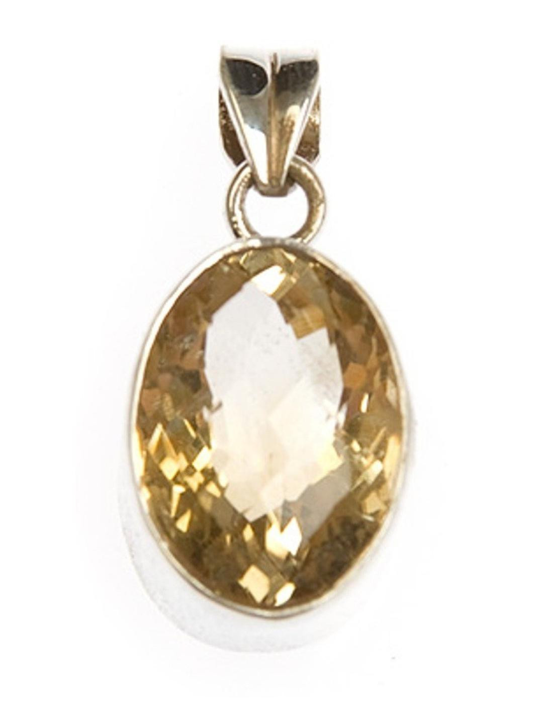 RAVIOUR LIFESTYLE Oval Gemstone Pendants