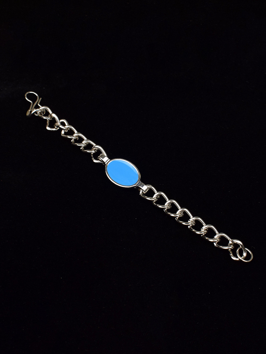 Ringzinnie Unisex Link Artificial Stones Bracelet