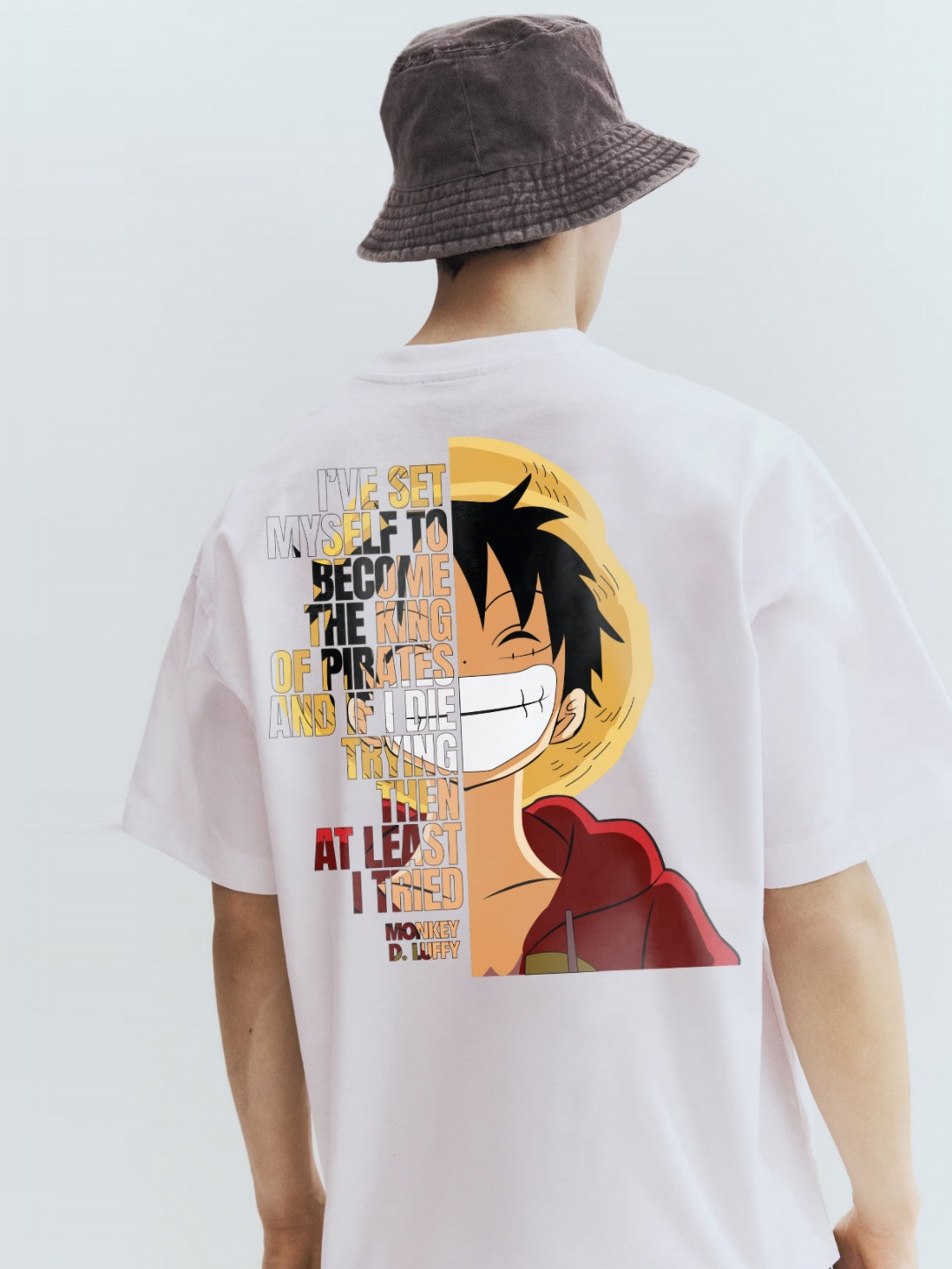 TOGS & TERRE Anime Printed Oversized Organic Cotton T-shirt