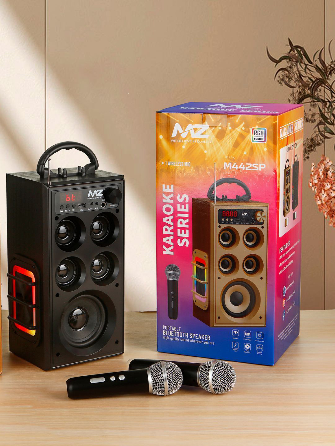 MZ M442SP Portable Wireless Bluetooth Speaker