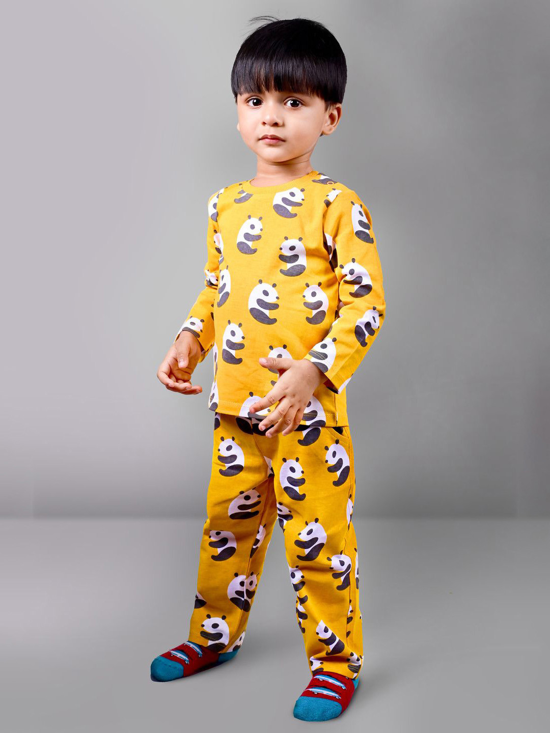 Dear to Dad Boys Animal Printed T-shirt with Trousers