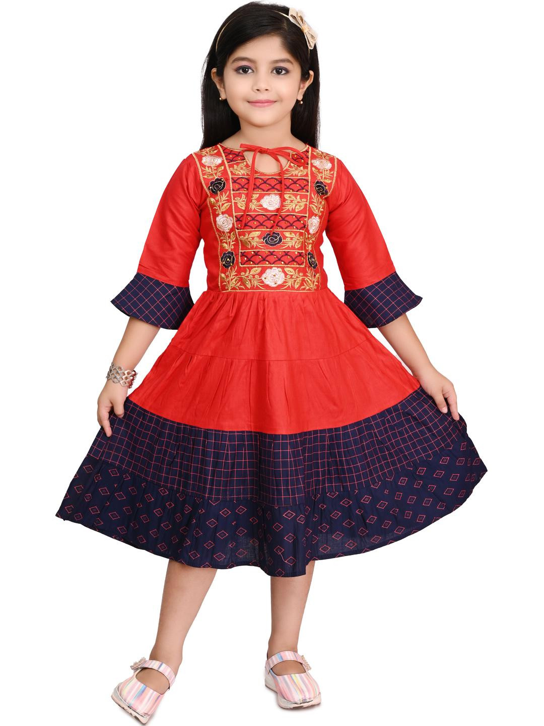 NFashion Girls Red Dresses