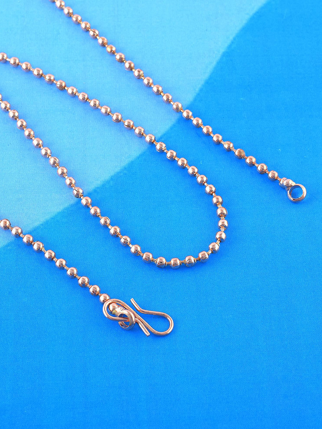 Missmister Rose Gold plated Antique Minimal Chain