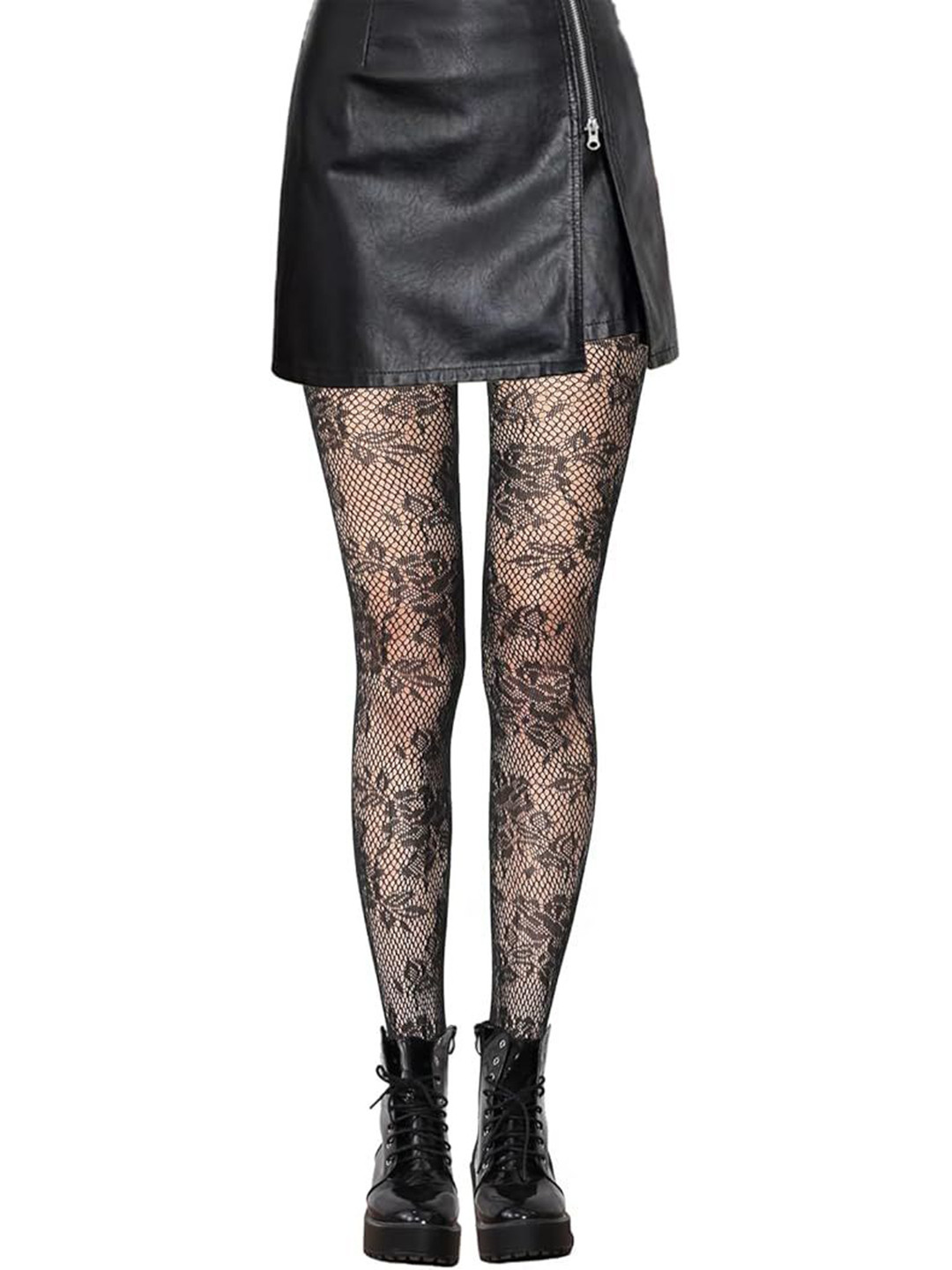 OGIMI- Ohh Give me Patterned Net Pantyhose Stockings