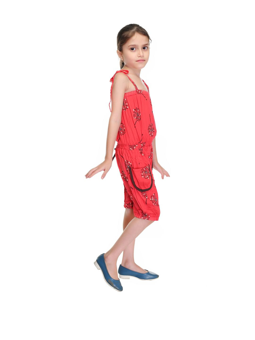 Smuktar garments Girls Red Dresses