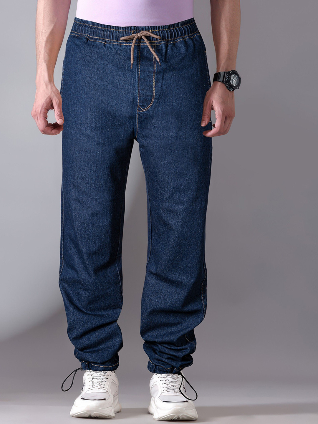 RIG BONE Men Comfort Jogger Mid-Rise No Fade Stretchable Jeans