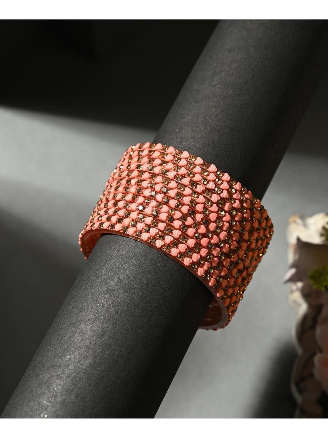 1ST TIME Set of 12 Alloy Pink Bangles