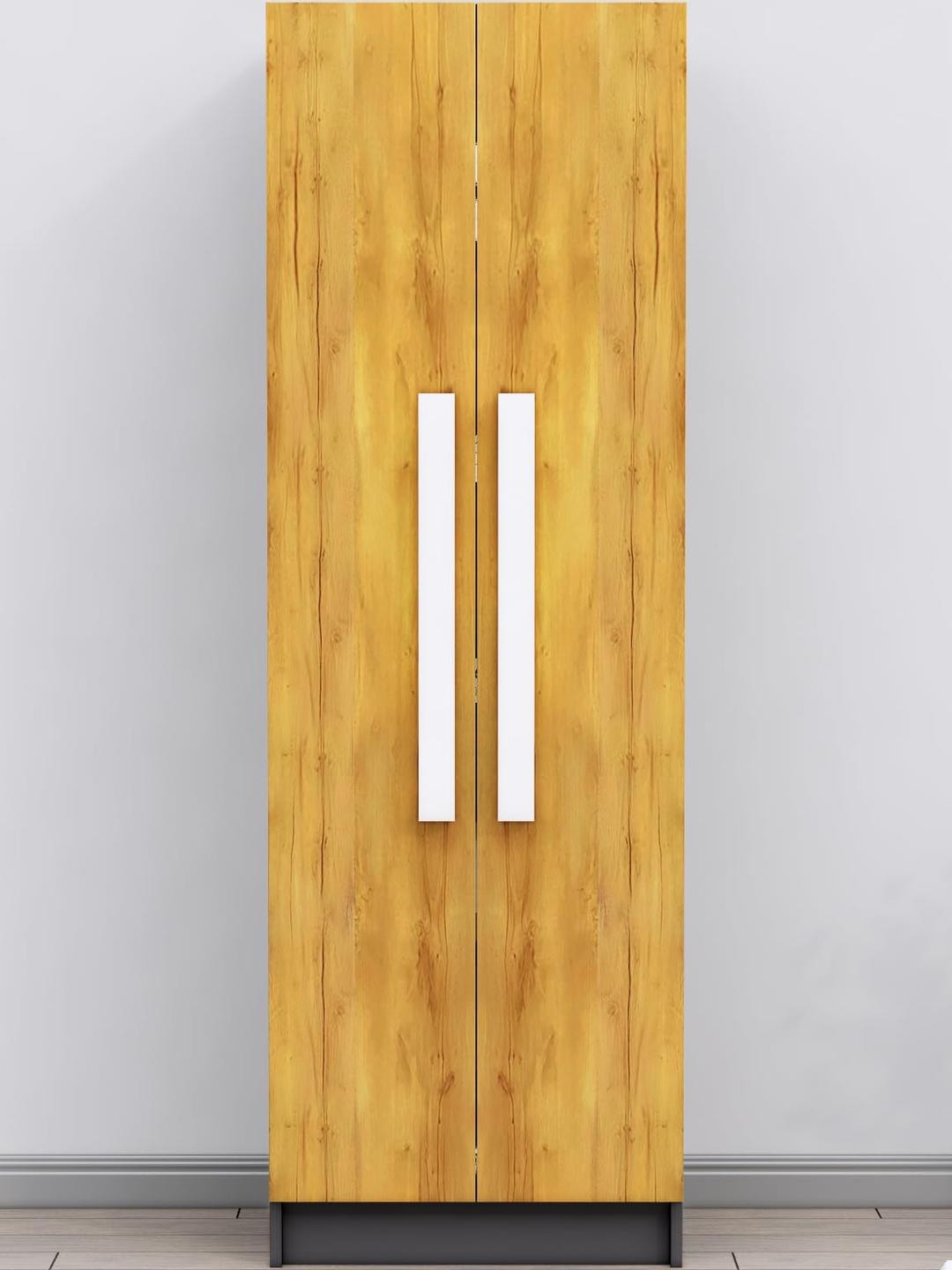 HEXA RED Brown & Charcoal Multipurpose Storage Wardrobe