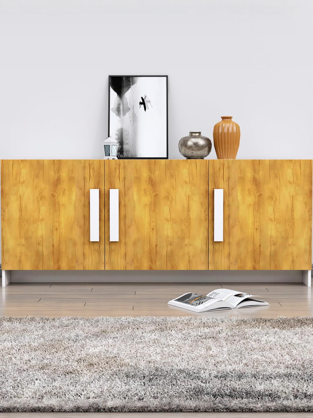 HEXA RED Multipurpose Storage Cabinet & Sideboard Cabinet