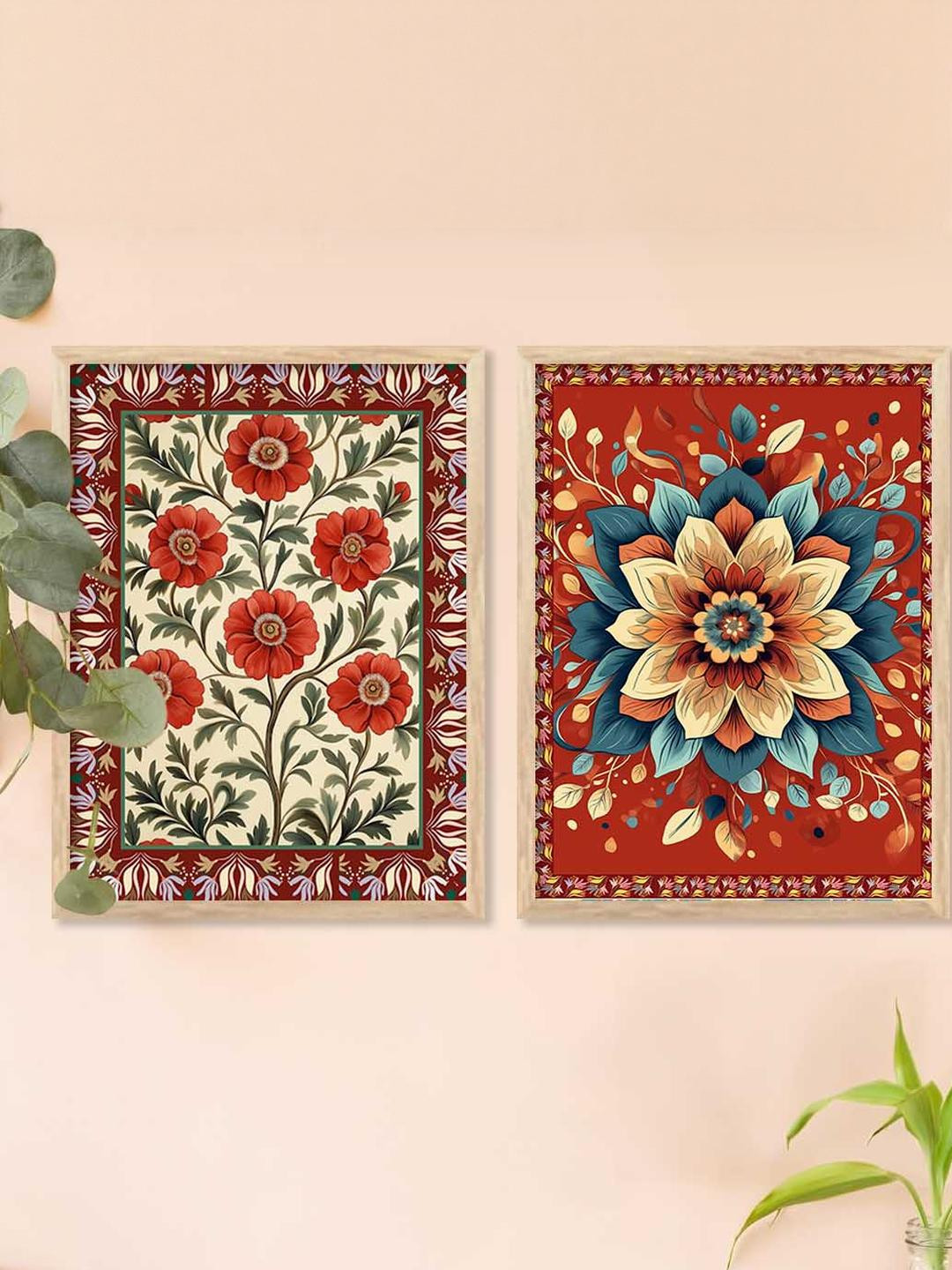 WALLLANE Traditional Wall Art Poster With Frame