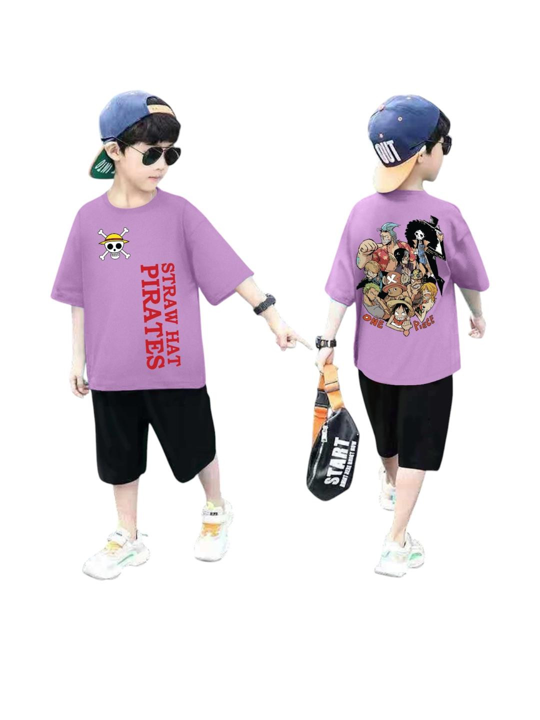 ACTLIVE Boys Printed T-shirt with Shorts