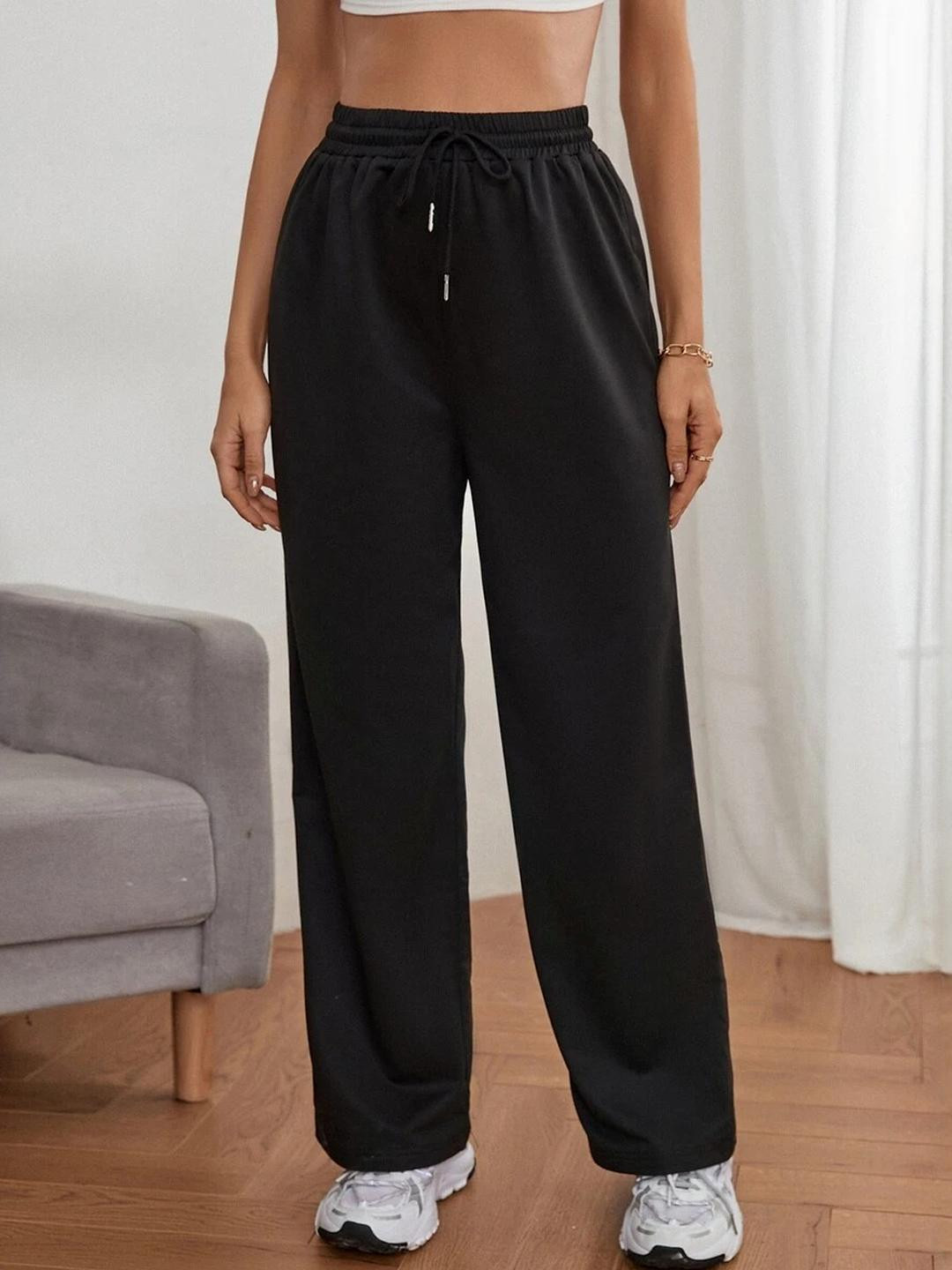 Imsa Moda Women Black Track Pants
