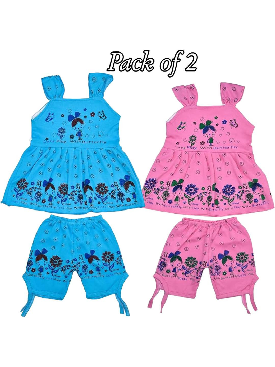 Amacart 2Pc Girls Tunic with Trousers