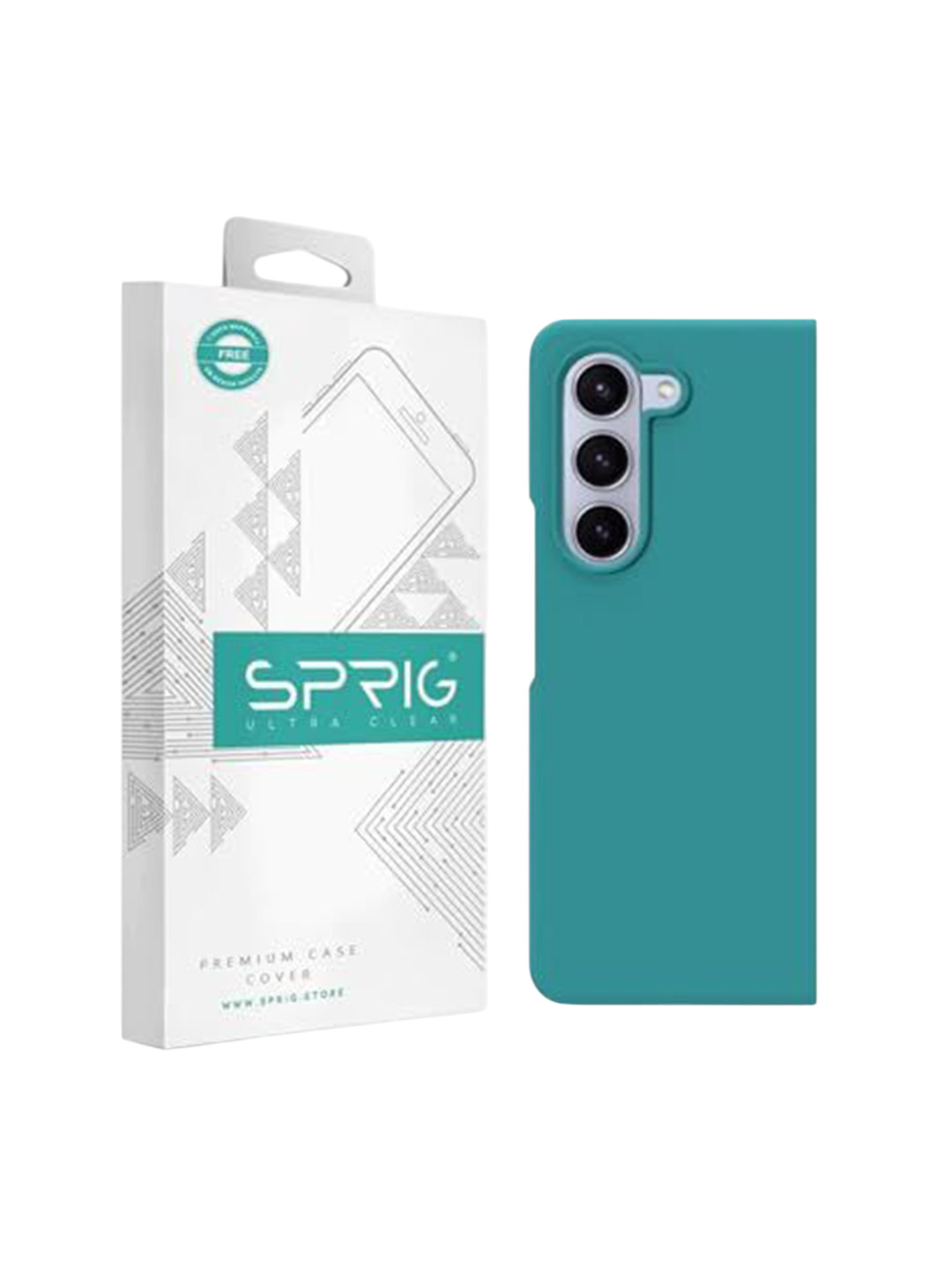 SPRIG Samsung Galaxy Z Fold 5 Liquid Silicone Back Cover