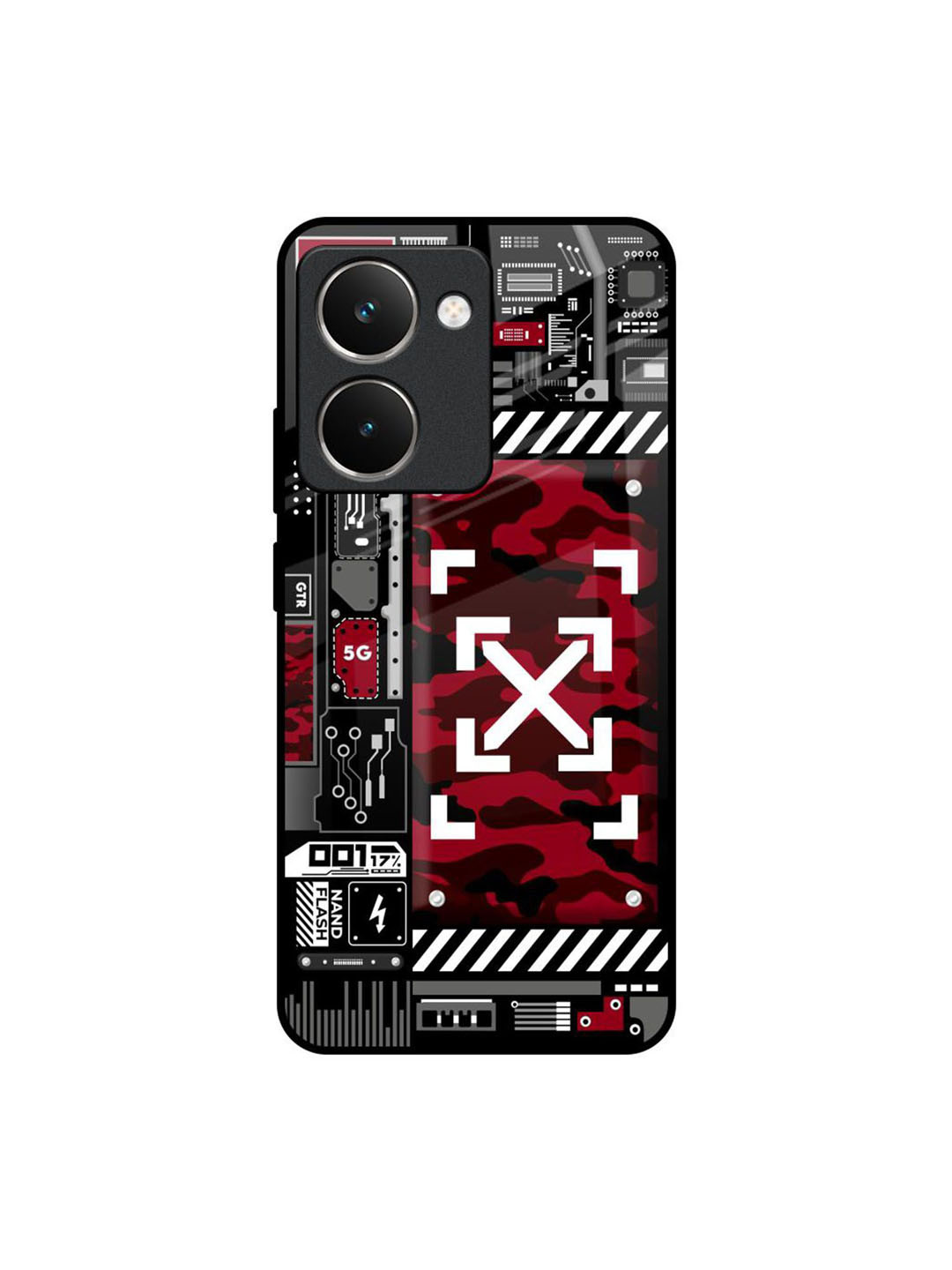 QRIOH Technology Art Print Realme P3 Ultra 5G Back Case Mobile Accessories