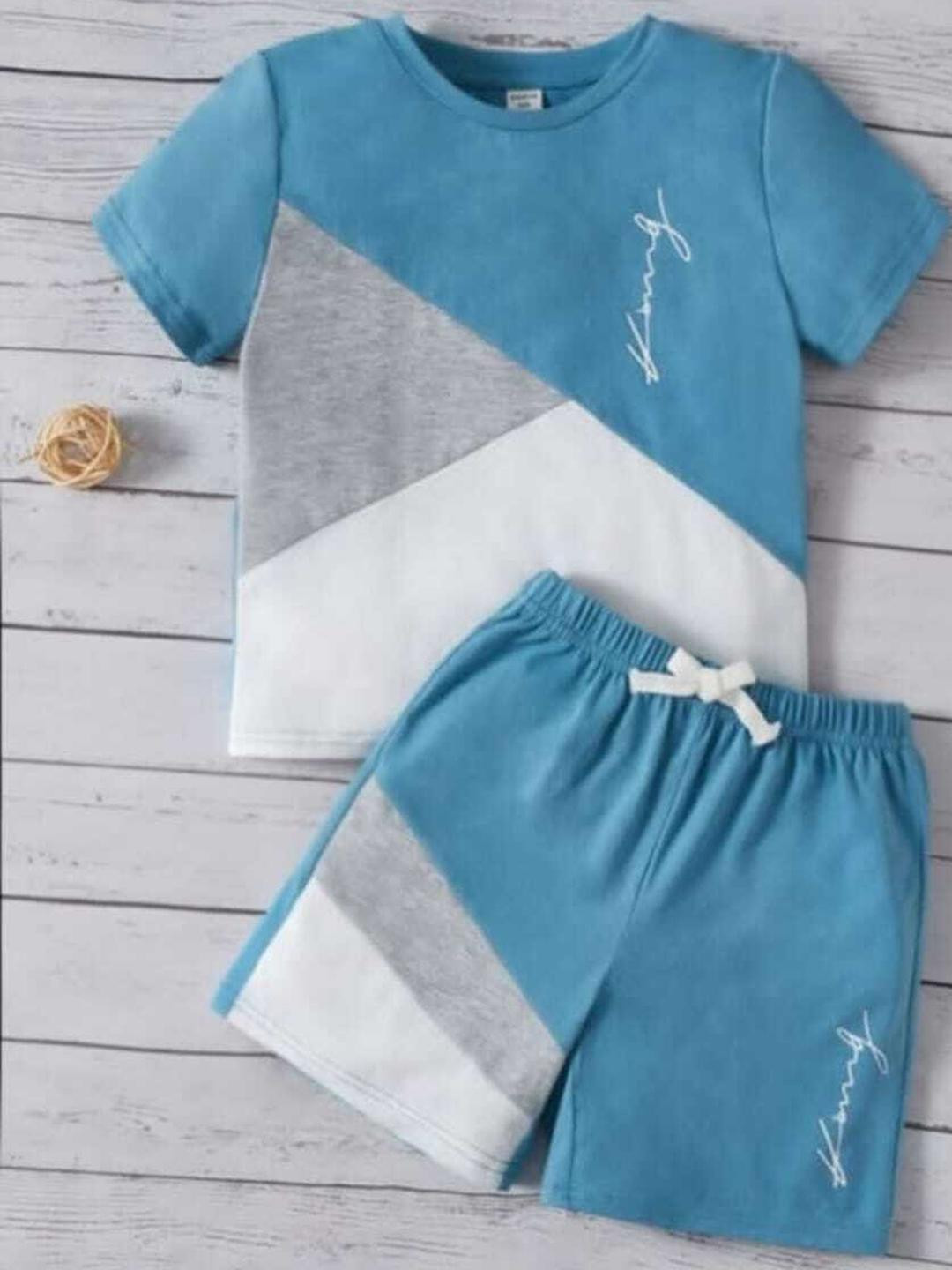 ELPIXIE FASHION Kids-Unisex Pure Cotton Clothing Set