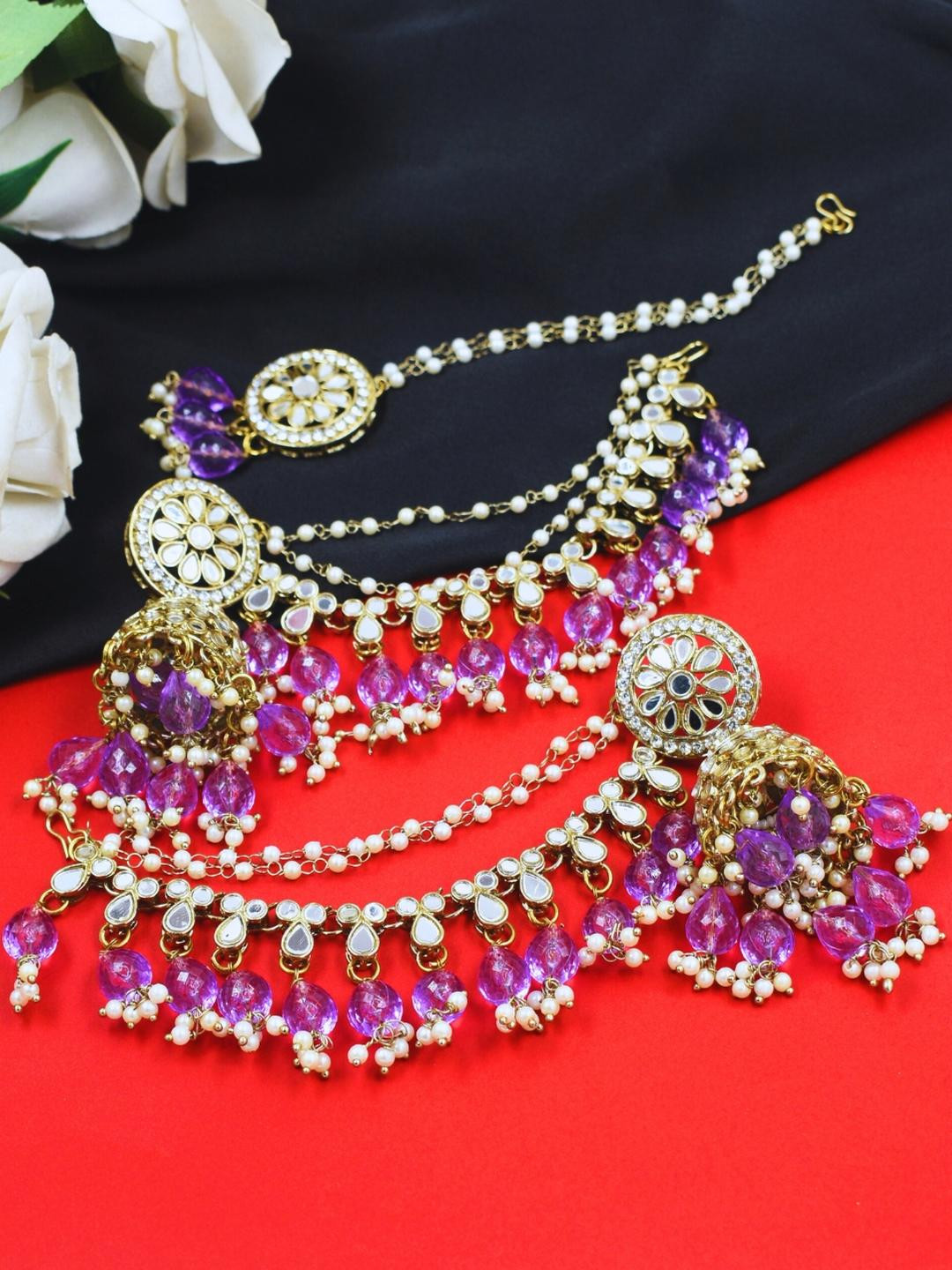 Bahubali Jewellery Devasena Earrings Buy Online Bahubali Earrings