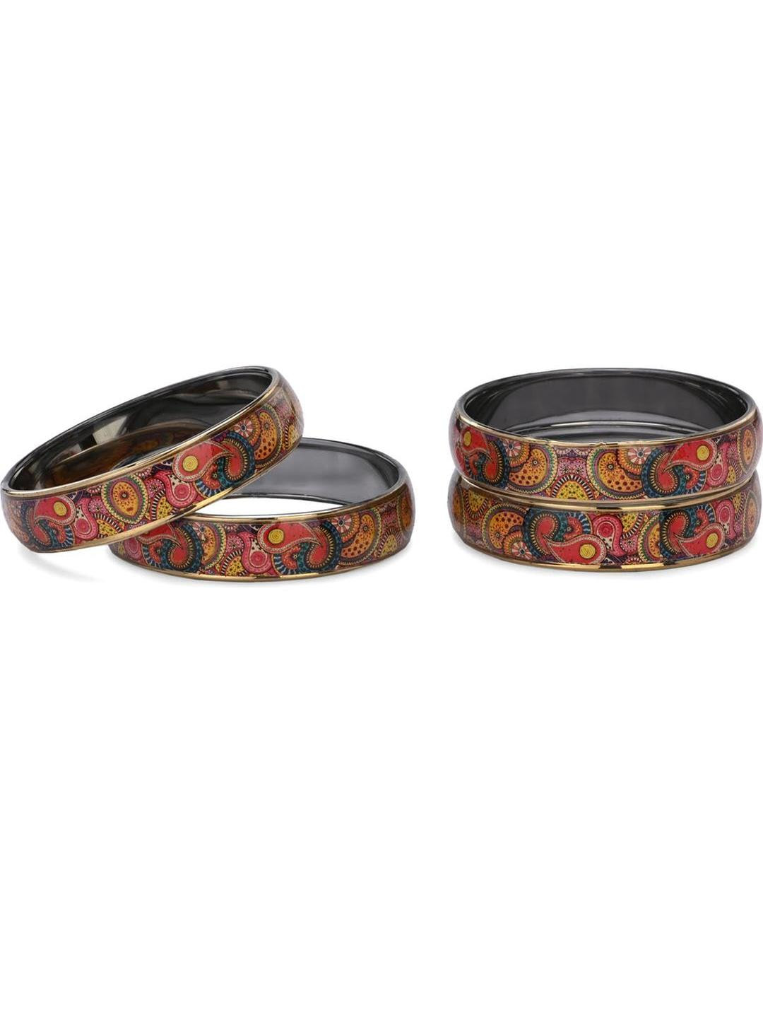 1ST TIME Alloy Bangle - 4Nos