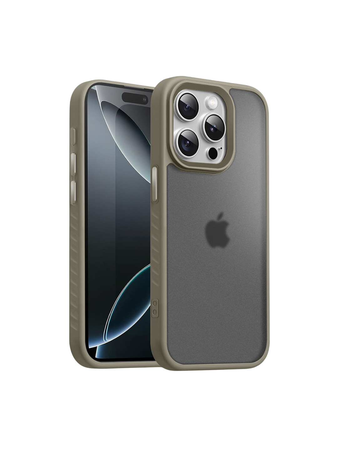 Karwan Solid iPhone 14 Pro Max Shockproof  Back Case Mobile Accessories