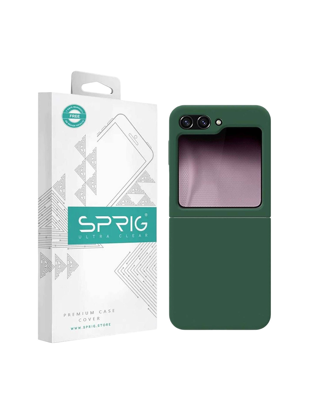 SPRIG Samsung Galaxy Z Flip 5 Liquid Silicone Back Cover