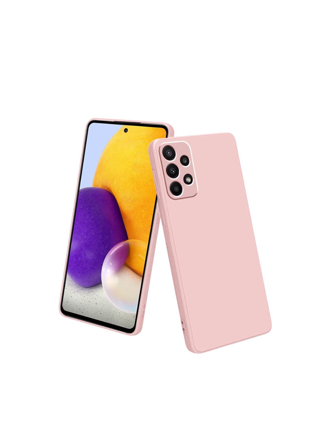 LIRAMARK Samsung Galaxy A72 Solid Back Case Mobile Accessories