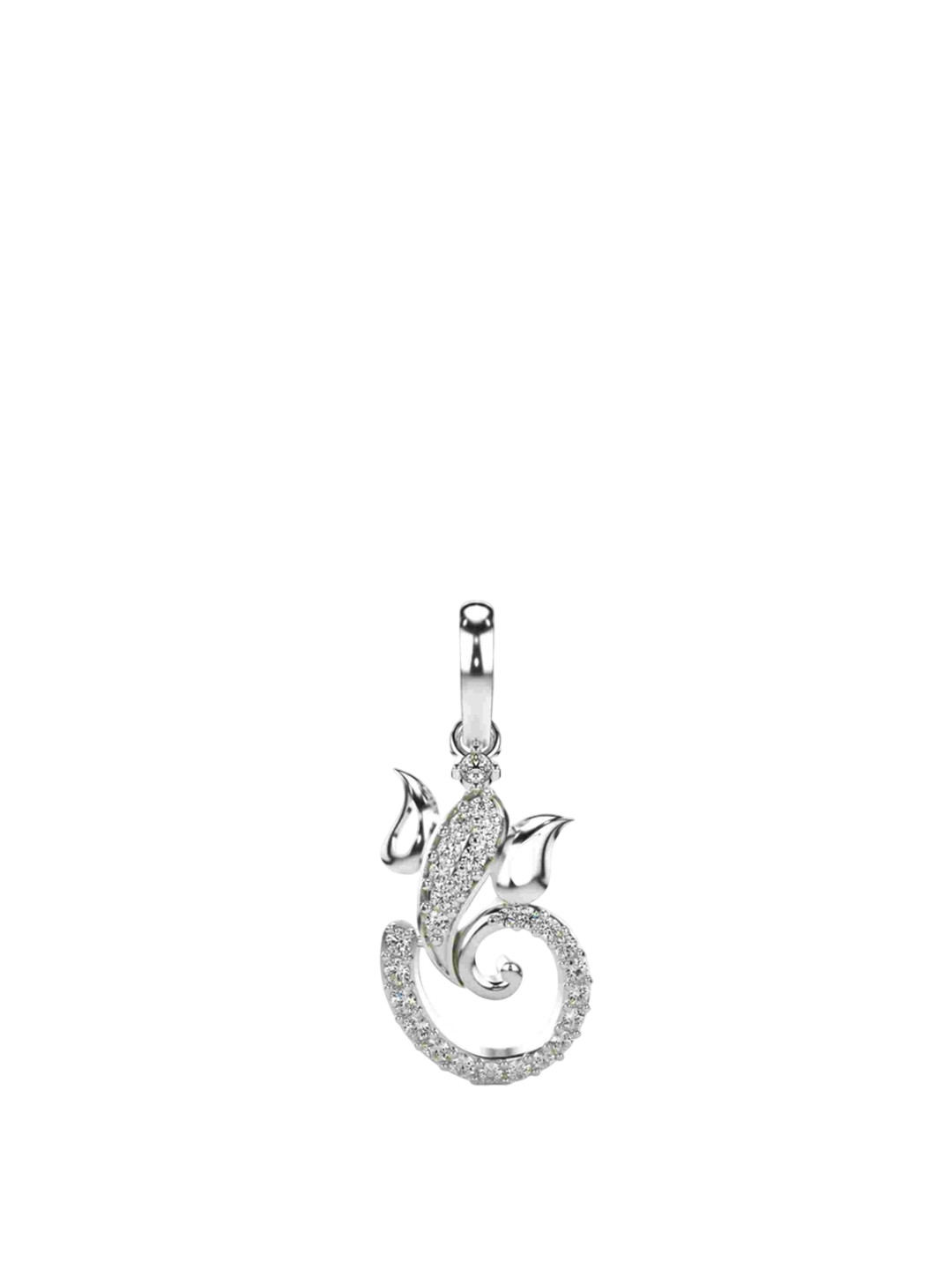 VALANOVA Women 18K Gold Lab Grown Diamond 0.2 CT Pendent 0.95 gm