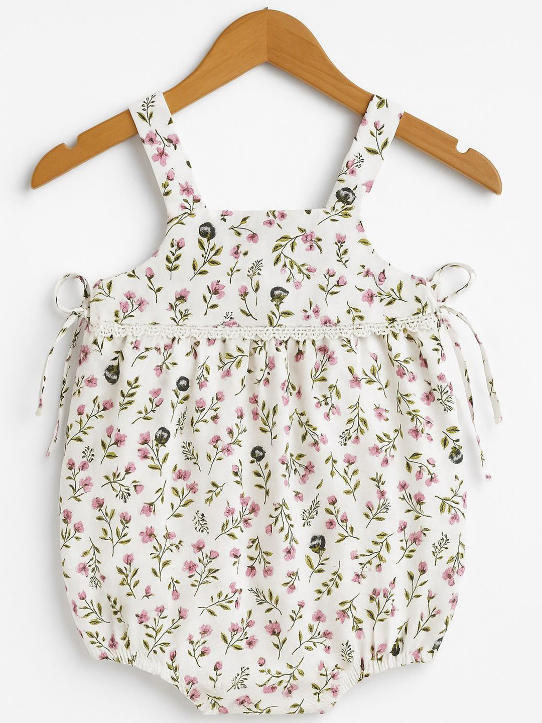 EARTHY TWEENS Petal Charm Cotton Onesie