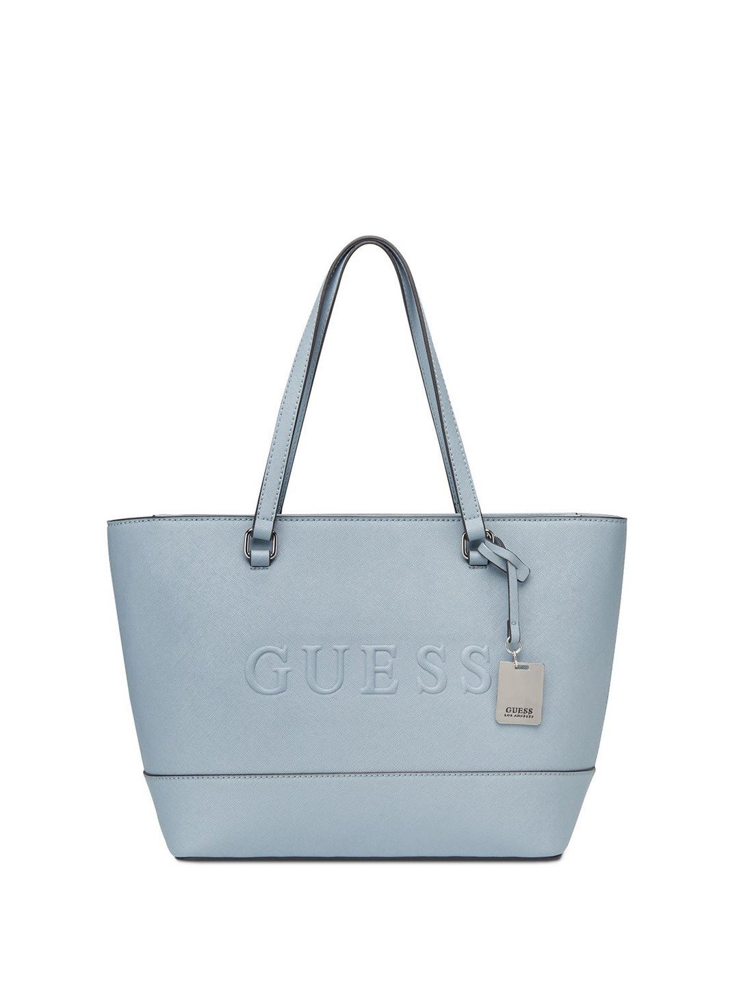 GUESS Women Haddington Solid Structured Shoulder Bag